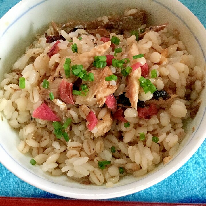 秋刀魚の煮付けの混ぜご飯